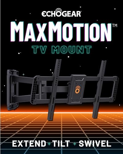 ECHOGEAR MaxMotion TV Wall Mount Review Best Full Motion Mount for Large TVs