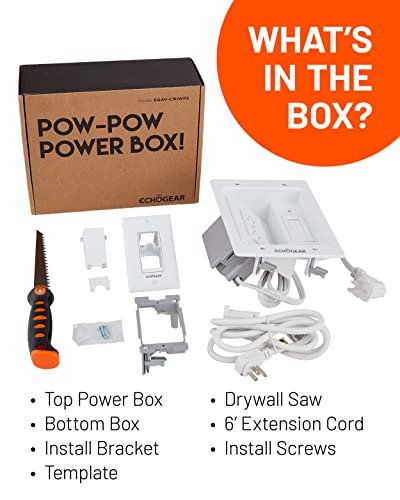 ECHOGEAR TV Cord Hider Review Best Wall Mounted Cable Management Kit 2024 ECHOGEAR TV Cord Hider Review Best Wall Mounted Cable Management Kit 2024