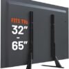 ECHOGEAR TV Legs Replacement TV Stand for Screens Up to 65" - Foldable TV Bracket Includes Hardware, Anti-Slip & Non-Scratch Pads - Easy 3-Step Install TV Feet w/Wide VESA... ECHOGEAR TV Legs Replacement TV Stand for Screens Up to 65" - Foldable TV Bracket Includes Hardware, Anti-Slip & Non-Scratch Pads - Easy 3-Step Install TV Feet w/Wide VESA...