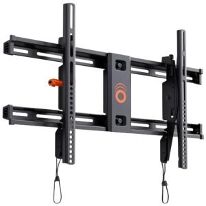 ECHOGEAR Wall Mount TV Bracket for TVs Up to 90" - Low Profile Design Tilts to Eliminate Glare - Includes Drilling Template & Can Be Leveled After Install - UL Listed for Safety ECHOGEAR Wall Mount TV Bracket for TVs Up to 90" - Low Profile Design Tilts to Eliminate Glare - Includes Drilling Template & Can Be Leveled After Install - UL Listed for Safety
