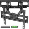 EconoMe TV Wall Mount for Most 26-70 inch TVs, Full Motion TV Wall Mount Swivel and Tilt, Wall Mount TV Bracket Max VESA 400x400, Holds up to 99 lbs, Fits 8” 12” 16" Wood Studs. EconoMe TV Wall Mount for Most 26-70 inch TVs, Full Motion TV Wall Mount Swivel and Tilt, Wall Mount TV Bracket Max VESA 400x400, Holds up to 99 lbs, Fits 8” 12” 16" Wood Studs.