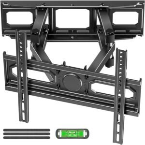 EconoMe TV Wall Mount for Most 26-70 inch TVs, Full Motion TV Wall Mount Swivel and Tilt, Wall Mount TV Bracket Max VESA 400x400, Holds up to 99 lbs, Fits 8” 12” 16" Wood Studs. EconoMe TV Wall Mount for Most 26-70 inch TVs, Full Motion TV Wall Mount Swivel and Tilt, Wall Mount TV Bracket Max VESA 400x400, Holds up to 99 lbs, Fits 8” 12” 16" Wood Studs.
