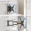 ELIVED Long Arm TV Wall Mount Review Full Motion Design for 26-65 Inch TVs ELIVED Long Arm TV Wall Mount Review Full Motion Design for 26-65 Inch TVs
