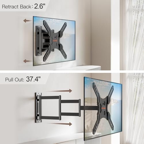 ELIVED Long Arm TV Wall Mount Review Full Motion Design for 26-65 Inch TVs ELIVED Long Arm TV Wall Mount Review Full Motion Design for 26-65 Inch TVs