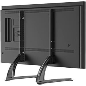 ELIVED Universal Table Top TV Stand for Most 27 to 55 inch LCD LED Plasma Flat Screen TVs, TV Base Height Adjustable Leg Stand Holds up to 88 lbs, VESA up to 800x400mm, YD1014 ELIVED Universal Table Top TV Stand for Most 27 to 55 inch LCD LED Plasma Flat Screen TVs, TV Base Height Adjustable Leg Stand Holds up to 88 lbs, VESA up to 800x400mm, YD1014