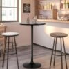 FDW Bar Table Review Best 40 Inch Height Cocktail Round Bistro Table FDW Bar Table Review Best 40 Inch Height Cocktail Round Bistro Table