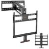 Fireplace Pull Down TV Mount Over Fireplace with Height Adjust for Most 43" - 80" TVs, Max VESA 600x400mm, up to 80lbs, Above Fireplaces TV Mount Fireplace Pull Down TV Mount Over Fireplace with Height Adjust for Most 43" - 80" TVs, Max VESA 600x400mm, up to 80lbs, Above Fireplaces TV Mount
