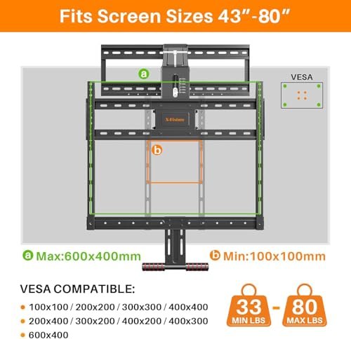 Fireplace TV Mount Review X-FIXTURE Ergonomic Adjustable Full Motion for 43 to 80 Inch TVs Fireplace TV Mount Review X-FIXTURE Ergonomic Adjustable Full Motion for 43 to 80 Inch TVs
