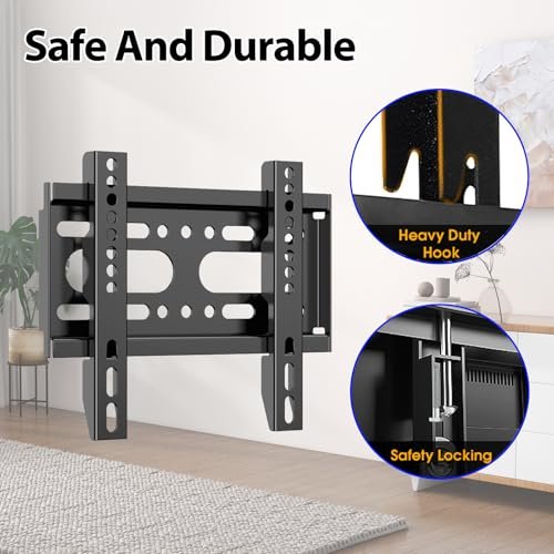 Fixed TV Wall Mount Review GLWIXY 14-42 Inch Low Profile Bracket Comparison Fixed TV Wall Mount Review GLWIXY 14-42 Inch Low Profile Bracket Comparison