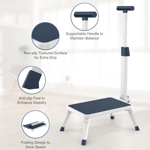 Folding Step Stool Review Aratan WK2501F Sturdy Adjustable Handle Design Folding Step Stool Review Aratan WK2501F Sturdy Adjustable Handle Design