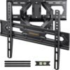 Full Motion 32-65 inch TV Wall Mount 55 TV Bracket, Dual articulating Arms Mount, Tilt Swivel Extension Level, Max VESA 400x400mm, 16" Studs, 110 lbs Full Motion 32-65 inch TV Wall Mount 55 TV Bracket, Dual articulating Arms Mount, Tilt Swivel Extension Level, Max VESA 400x400mm, 16" Studs, 110 lbs