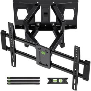 Full Motion Mount, USX MOUNT UL Listed TV Wall Mount for Most 42-84 inch TVs, Holds up to 120lbs, Max VESA 600x400mm, Swivel TV Bracket with Dual Articulating Arms Tilt Rotation... Full Motion Mount, USX MOUNT UL Listed TV Wall Mount for Most 42-84 inch TVs, Holds up to 120lbs, Max VESA 600x400mm, Swivel TV Bracket with Dual Articulating Arms Tilt Rotation...