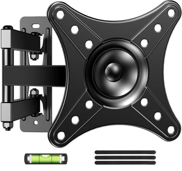 Full Motion TV Monitor Wall Mount Bracket for Most 13-32 Inch LED LCD Flat Curved Screen, 360° Rotation Swivel Tilt Extension,Adjustable Articulating Arms, Max VESA 100x100mm up... Full Motion TV Monitor Wall Mount Bracket for Most 13-32 Inch LED LCD Flat Curved Screen, 360° Rotation Swivel Tilt Extension,Adjustable Articulating Arms, Max VESA 100x100mm up...