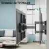 Full Motion TV Wall Mount HCMOUNTING HC3402 Review for 26-60 Inch TVs Full Motion TV Wall Mount HCMOUNTING HC3402 Review for 26-60 Inch TVs