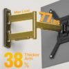 Full Motion TV Wall Mount monTEK Review for 23-65 Inch TVs Swivel Tilt Full Motion TV Wall Mount monTEK Review for 23-65 Inch TVs Swivel Tilt