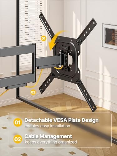 Full Motion TV Wall Mount monTEK Review for 23-65 Inch TVs Swivel Tilt Full Motion TV Wall Mount monTEK Review for 23-65 Inch TVs Swivel Tilt