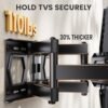 Full Motion TV Wall Mount Review IWORKBOARD Best for 32 to 65 Inch TVs Full Motion TV Wall Mount Review IWORKBOARD Best for 32 to 65 Inch TVs