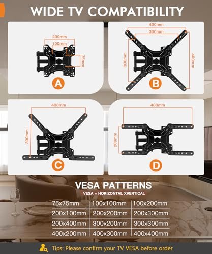Full Motion TV Wall Mount Review Solid As Mountain for 26 to 55 Inch TVs Full Motion TV Wall Mount Review Solid As Mountain for 26 to 55 Inch TVs