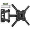 Full Motion TV Wall Mount, TV Mount for 26-55 inch LED TVs Monitors, Bracket with VESA 400x400mm up to 77lbs, Swivel Tilt Extension with Articulating Arms Full Motion TV Wall Mount, TV Mount for 26-55 inch LED TVs Monitors, Bracket with VESA 400x400mm up to 77lbs, Swivel Tilt Extension with Articulating Arms