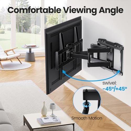 Full Motion TV Wall Mount USX STAR Review Best for 37-86 Inch TVs Full Motion TV Wall Mount USX STAR Review Best for 37-86 Inch TVs