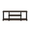 Furinno 12250R1DBR Dark Brown Black TV Stand Review No Tools Quick Assembly Guide Furinno 12250R1DBR Dark Brown Black TV Stand Review No Tools Quick Assembly Guide