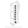 Furinno Jaya Multimedia Storage Tower Review Space Saving Adjustable Shelves Practical Design Furinno Jaya Multimedia Storage Tower Review Space Saving Adjustable Shelves Practical Design