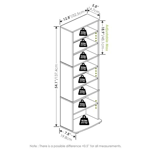 Furinno Jaya Multimedia Storage Tower Review Space Saving Adjustable Shelves Practical Design Furinno Jaya Multimedia Storage Tower Review Space Saving Adjustable Shelves Practical Design