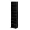 FURINNO JAYA Space Saving Multimedia Storage Tower, Espresso FURINNO JAYA Space Saving Multimedia Storage Tower, Espresso