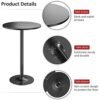 Furmax Bar Tables BAT TABLE Review Stylish Round Pub Table for Modern Home Bars Furmax Bar Tables BAT TABLE Review Stylish Round Pub Table for Modern Home Bars