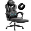 Gaming Chair PRO, Ergonomic Gaming Chairs for Adults Heavy People, Massage Reclining Office Desk Computer Chair with Footrest and Lumbar Support, Big Tall Mesh Gamer Chair with... Gaming Chair PRO, Ergonomic Gaming Chairs for Adults Heavy People, Massage Reclining Office Desk Computer Chair with Footrest and Lumbar Support, Big Tall Mesh Gamer Chair with...