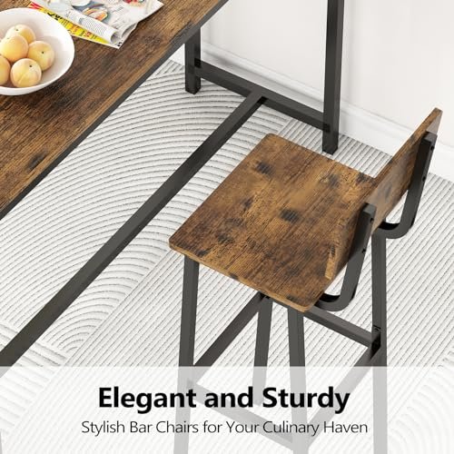 GILLAS Barstools Review Sturdy Industrial Style Tall Bar Stool Set for Kitchen GILLAS Barstools Review Sturdy Industrial Style Tall Bar Stool Set for Kitchen