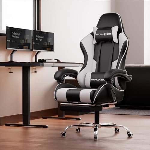 GTPLAYER 800a Gaming Chair Review Comfortable Footrest and Lumbar Support Tested GTPLAYER 800a Gaming Chair Review Comfortable Footrest and Lumbar Support Tested