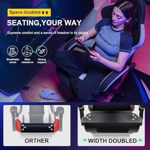 GTPLAYER Gaming Chair Review Pocket Spring Cushion and Footrest Comfort Tested GTPLAYER Gaming Chair Review Pocket Spring Cushion and Footrest Comfort Tested
