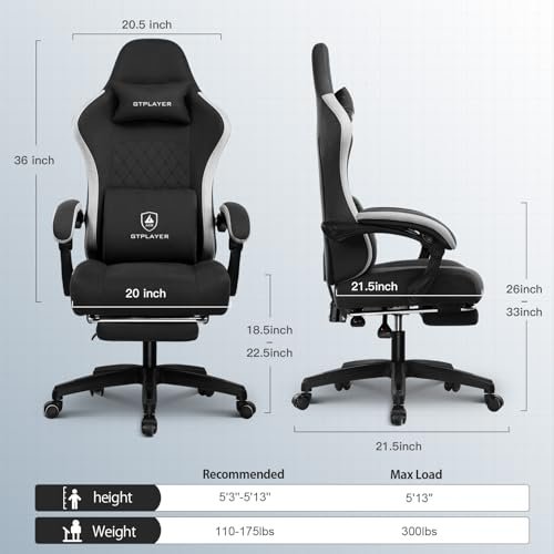 GTPLAYER Gaming Chair Review Unveils Comfort Features and Ergonomic Design Benefits GTPLAYER Gaming Chair Review Unveils Comfort Features and Ergonomic Design Benefits