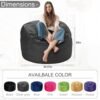 HABUTWAY Bean Bag Chair Review Ultra Soft Velvet Memory Foam Comfort and Durability HABUTWAY Bean Bag Chair Review Ultra Soft Velvet Memory Foam Comfort and Durability