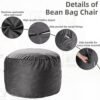 HABUTWAY Bean Bag Chair Review Ultra Soft Velvet Memory Foam Comfort and Durability HABUTWAY Bean Bag Chair Review Ultra Soft Velvet Memory Foam Comfort and Durability