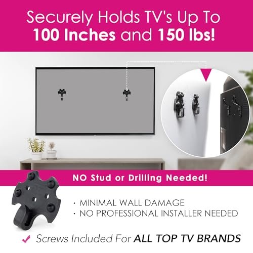 Hang Smart TV Wall Mount Review DIY No Stud Setup for 19 to 100 Inch TVs Hang Smart TV Wall Mount Review DIY No Stud Setup for 19 to 100 Inch TVs