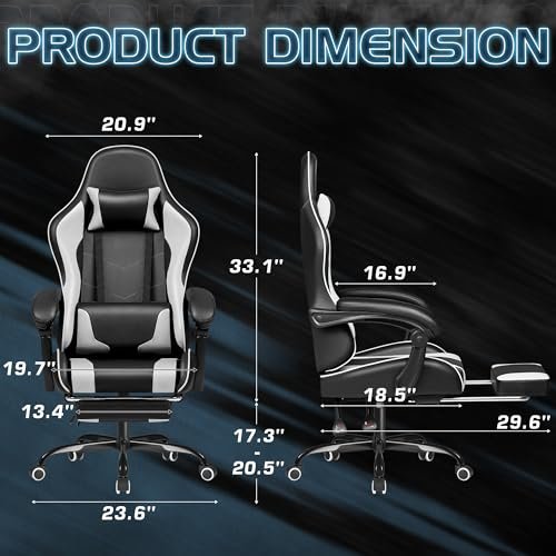 Homall Gaming Chair Review Ergonomic Video Game Chair with Massage Support Homall Gaming Chair Review Ergonomic Video Game Chair with Massage Support