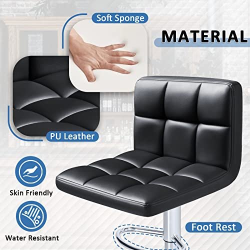 Homall PU Leather Barstools Review Modern Adjustable Swivel Kitchen Counter Seating Homall PU Leather Barstools Review Modern Adjustable Swivel Kitchen Counter Seating