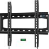 HOME VISION TV Wall Mount Fixed for Most 26"-65" Flat/Curved TVs with Max VESA 400X400mm up to 99Lbs Fits 16 Inch Wood Studs, Universal Low Profile Wall Mount TV Bracket, Space...