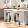 HOOBRO Bar Stools Review Modern Rustic Brown Kitchen Counter Height Seating HOOBRO Bar Stools Review Modern Rustic Brown Kitchen Counter Height Seating