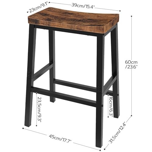 HOOBRO Bar Stools Review Stylish and Durable Saddle Stools with Footrests for Kitchen HOOBRO Bar Stools Review Stylish and Durable Saddle Stools with Footrests for Kitchen