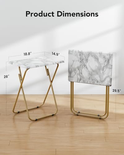 HUANUO Folding TV Tray Review Best Stable Snack Table for Bed Sofa Use HUANUO Folding TV Tray Review Best Stable Snack Table for Bed Sofa Use