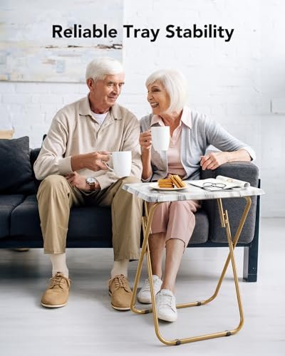 HUANUO Folding TV Tray Review Best Stable Snack Table for Bed Sofa Use HUANUO Folding TV Tray Review Best Stable Snack Table for Bed Sofa Use