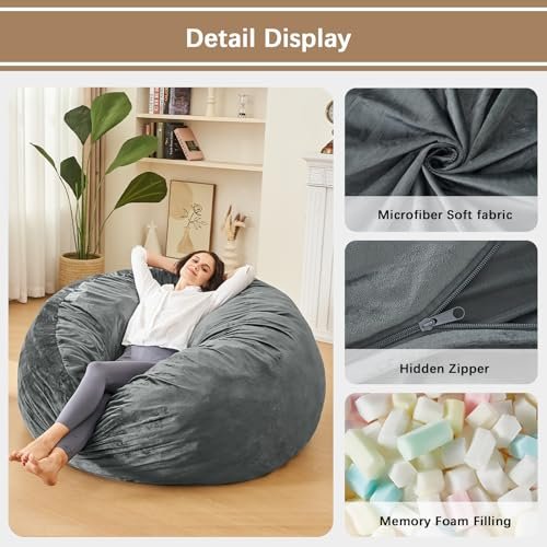 ILPEOD Bean Bag Chair Review Soft Comfortable 3 Feet Round Sofa for Adults ILPEOD Bean Bag Chair Review Soft Comfortable 3 Feet Round Sofa for Adults