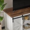 JUMMICO Modern TV Stand Review Best Storage and Sliding Barn Doors Console JUMMICO Modern TV Stand Review Best Storage and Sliding Barn Doors Console