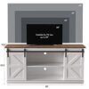JUMMICO Modern TV Stand Review Best Storage and Sliding Barn Doors Console JUMMICO Modern TV Stand Review Best Storage and Sliding Barn Doors Console