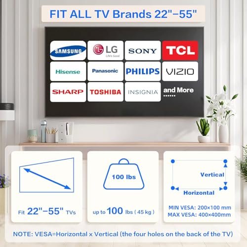 KAMIWI No Drill TV Mount Review for 22-55 Inch TVs Easy Studless Installation KAMIWI No Drill TV Mount Review for 22-55 Inch TVs Easy Studless Installation
