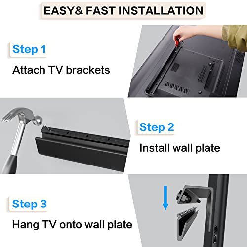 KAMIWI No Drill TV Mount Review for 22-55 Inch TVs Easy Studless Installation KAMIWI No Drill TV Mount Review for 22-55 Inch TVs Easy Studless Installation