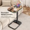 Kitstorack C-Shape TV Tray Table Review Best Adjustable Sofa Arm End Side Table Kitstorack C-Shape TV Tray Table Review Best Adjustable Sofa Arm End Side Table